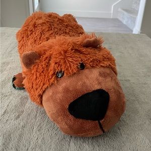 FlipaZoo stuffed animal axel alligator / gorgo grizzly bear lol mint condition